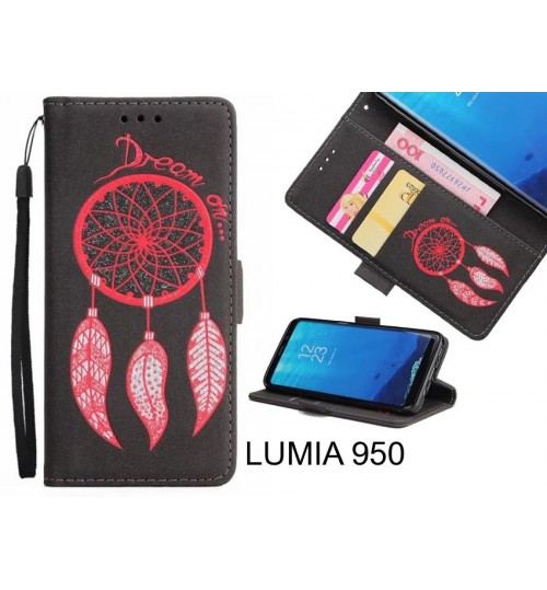 LUMIA 950 case Dream Cather Leather Wallet cover case