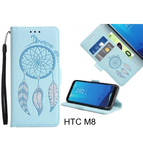 HTC M8 case Dream Cather Leather Wallet cover case