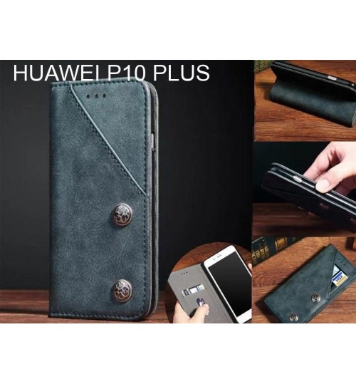 HUAWEI P10 PLUS Case ultra slim retro leather wallet case 2 cards magnet case