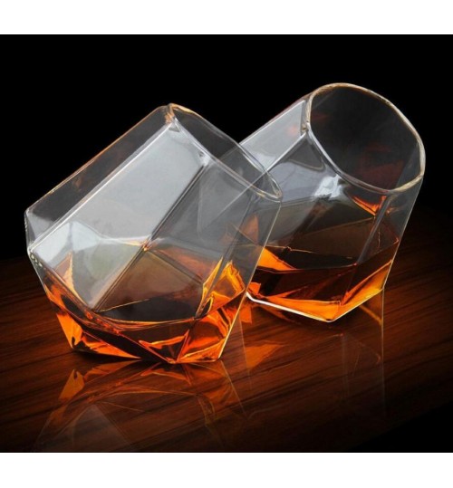 Diamond Whisky Glasses