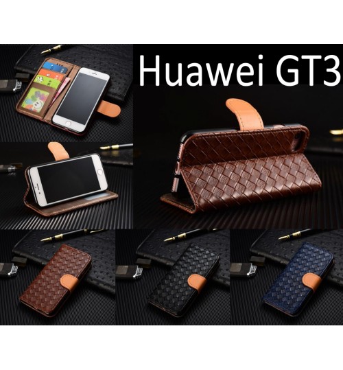 Huawei GT3 Leather Wallet Case Cover