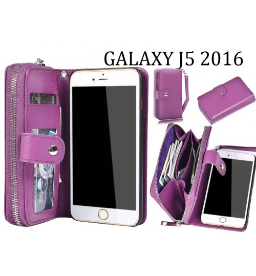 Galaxy J5 2016  CASE coin wallet case full wallet leather case