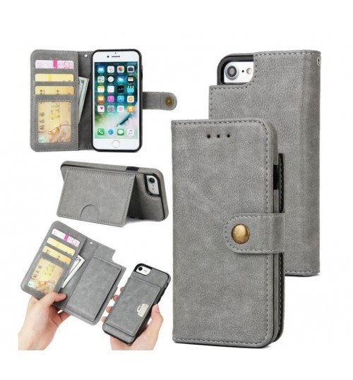 iPhone 6 Detachable Leather Card Slots Wallet Case