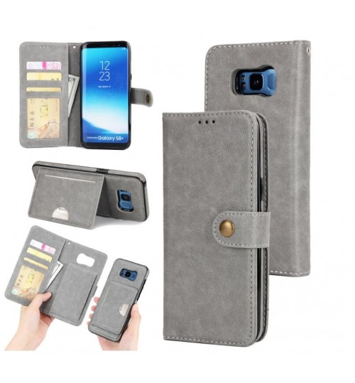 Galaxy S8 case Detachable Leather Card Slots Wallet Case