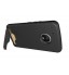 Moto G5S Plus case impact proof hybrid case card clip Brushed Metal Texture