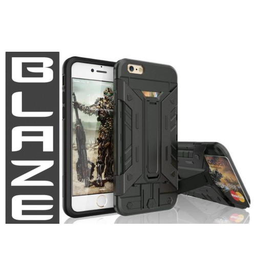 iPhone 6 6S Case Card Holder Kickstand Case