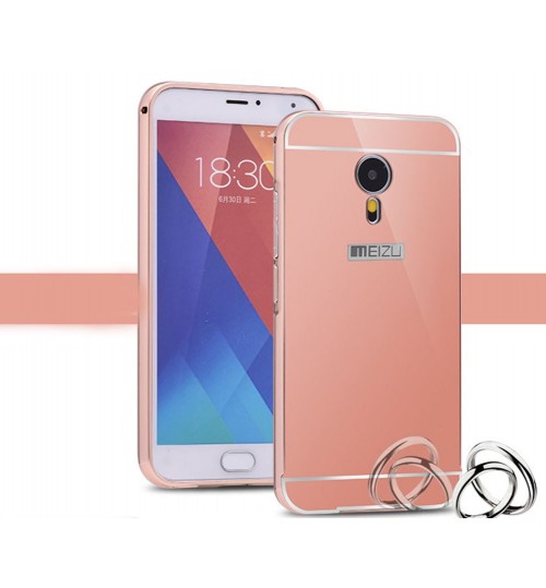 MEIZU M3 NOTE  case Slim Metal bumper with mirror back cover case