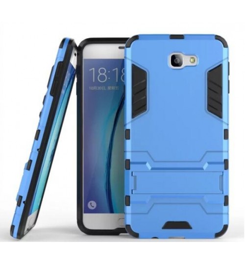 Galaxy J7 Prime Case Heavy Duty Hybrid Kickstand Case