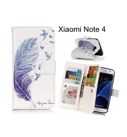 Xiaomi Note 4 case Multifunction wallet leather case