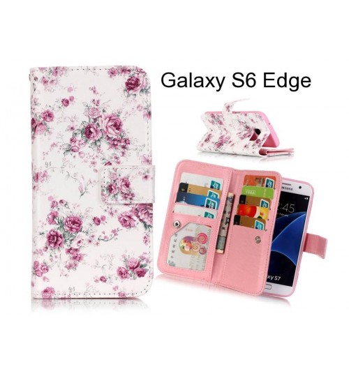 Galaxy S6 Edge case Multifunction wallet leather case