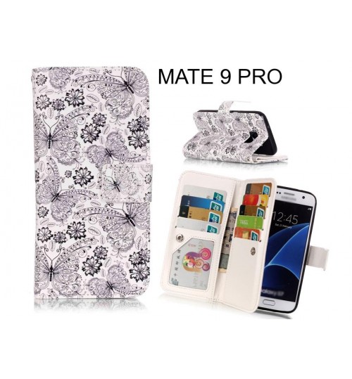 MATE 9 PRO case Multifunction wallet leather case