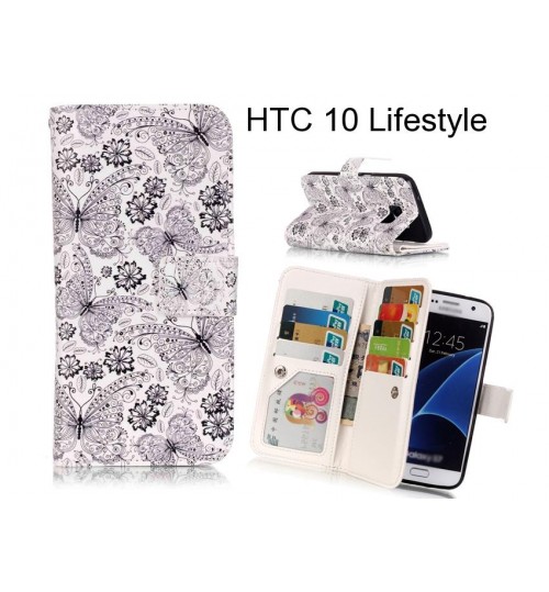 HTC 10 Lifestyle case Multifunction wallet leather case