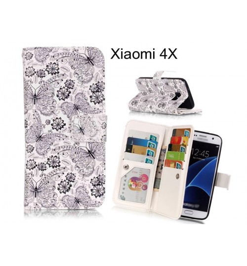 Xiaomi 4X case Multifunction wallet leather case
