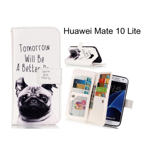 Huawei Mate 10 Lite case Multifunction wallet leather case