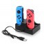 Nintendo Switch Joy-Con Controller USB 4-Port Charger Stand Charging Dock