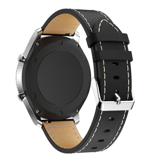 Luxury Leather Watch Band Wrist Strap for Samsung Gear S3 online at Geek Store NZ Geekstore .nz online