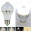 E27 LED Bulb motion sensor 7W