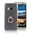 HTC M9 case Soft tpu Bling Kickstand Case with Ring Rotary Metal Mount