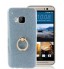 HTC M9 case Soft tpu Bling Kickstand Case with Ring Rotary Metal Mount