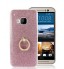 HTC M9 case Soft tpu Bling Kickstand Case with Ring Rotary Metal Mount