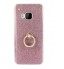 HTC M9 case Soft tpu Bling Kickstand Case with Ring Rotary Metal Mount