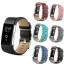 Luxury Leather Watch Band Wrist Strap for Fitbit Charge 2
