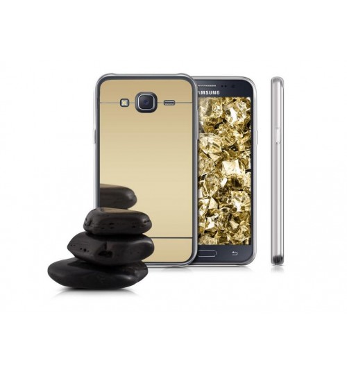 Samsung Galaxy J5 Soft Gel TPU Mirror Case