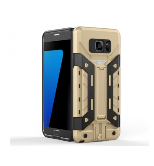 Galaxy NOTE 5 Card Holder Hybrid Kickstand Case