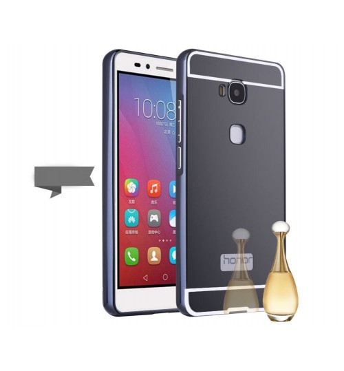 Huawei GT3 case Huawei Honor 5C case Metal bumper with mirror back cover case