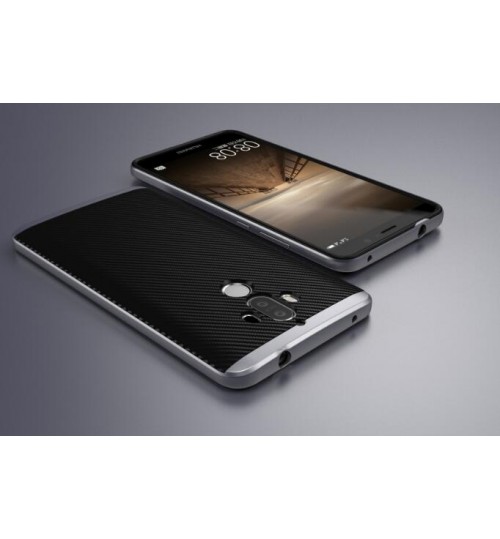 HUAWEI MATE 9 case Carbon Fibre Bumper Case