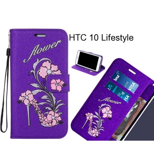 HTC 10 Lifestyle  case Fashion Beauty Leather Flip Wallet Case