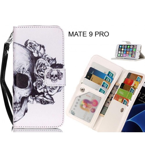 MATE 9 PRO case Multifunction wallet leather case