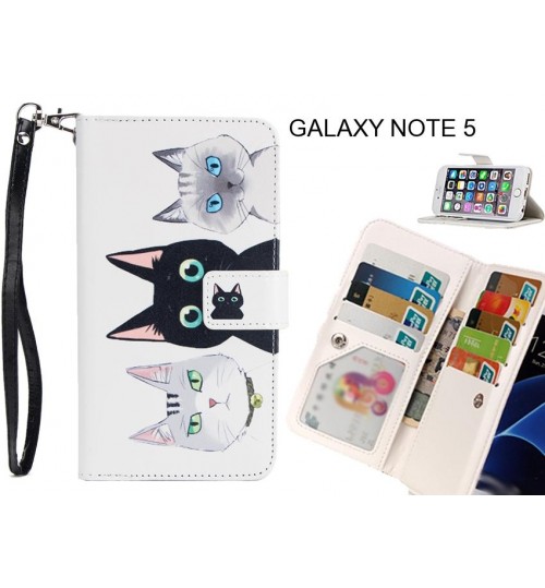 GALAXY NOTE 5 case Multifunction wallet leather case
