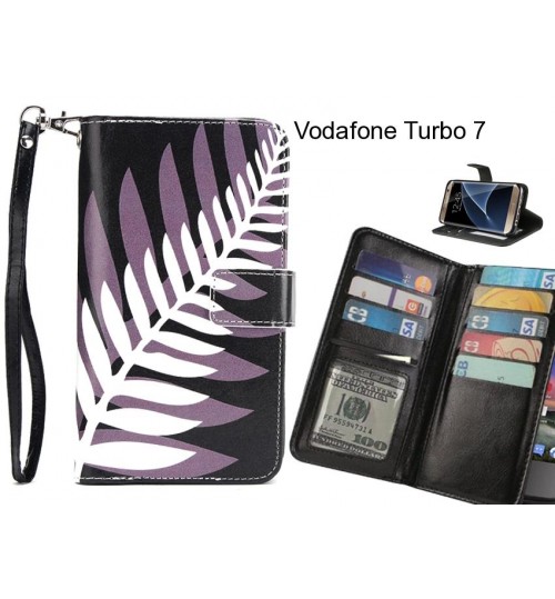 Vodafone Turbo 7 case Multifunction wallet leather case
