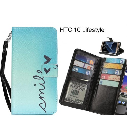 HTC 10 Lifestyle case Multifunction wallet leather case