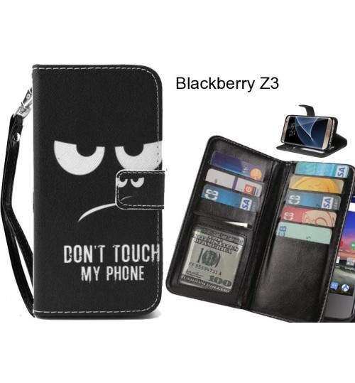 Blackberry Z3 case Multifunction wallet leather case