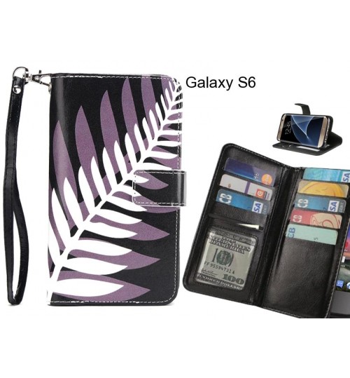 Galaxy S6 case Multifunction wallet leather case