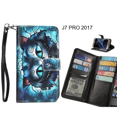 J7 PRO 2017 case Multifunction wallet leather case