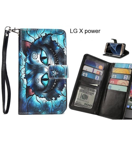 LG X power case Multifunction wallet leather case