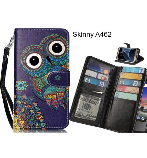 Skinny A462 case Multifunction wallet leather case