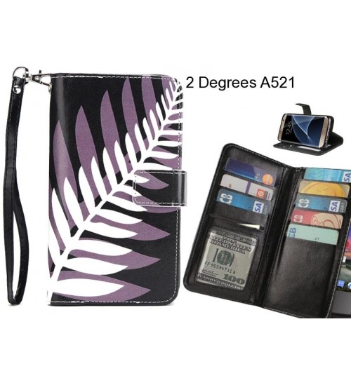 2 Degrees A521 case Multifunction wallet leather case