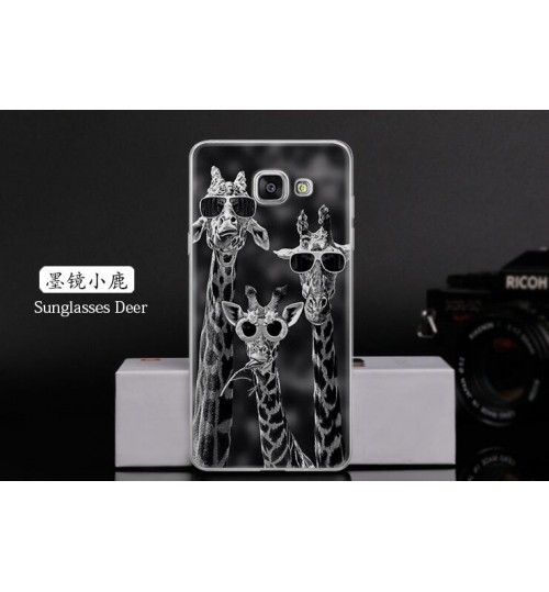 Galaxy A5 2017 case Ultra Slim Soft Gel TPU printed case
