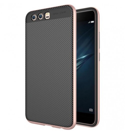 HUAWEI P10 case Carbon Fibre Bumper Case