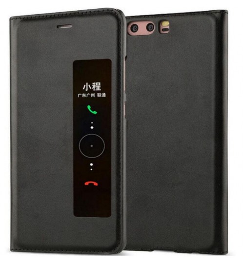 Huawei P10 PLUS Case Flip Leather Window View Case