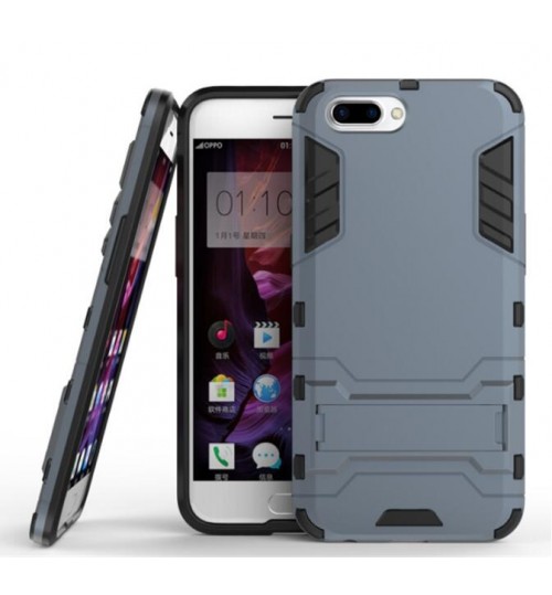 Oppo R11  Case Heavy Duty Hybrid Kickstand
