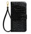 Huawei Nova 2i  Case Croco Wallet Leather Case - Black