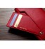 Huawei Nova 2i Case Slim Leather Wallet Case 6 Cards 2 Id Magnet - Red