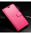 Huawei Nova 2i Case Fine Leather Wallet Case - Hot Pink