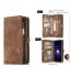 Huawei Nova 2i  Case Retro leather case multi cards cash pocket & zip