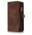 Huawei Nova 2i  Case Retro leather case multi cards cash pocket & zip